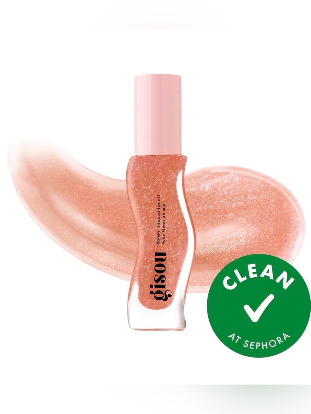 Gisou Honey Infused Lip Oil - Glazed Plum